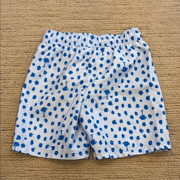 Cat & Jack Spotted Palm Swim Trunks - Picture 2 of 2